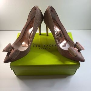 Ted Baker special occasion rose gold heels